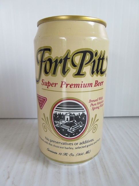 Fort Pitt Super Premium Beer - enamel